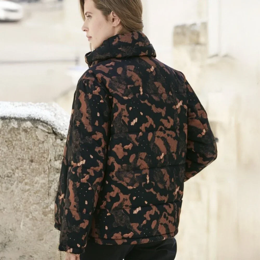 Peruvian Connection Mariposa Puffer Coat - sz Medium
